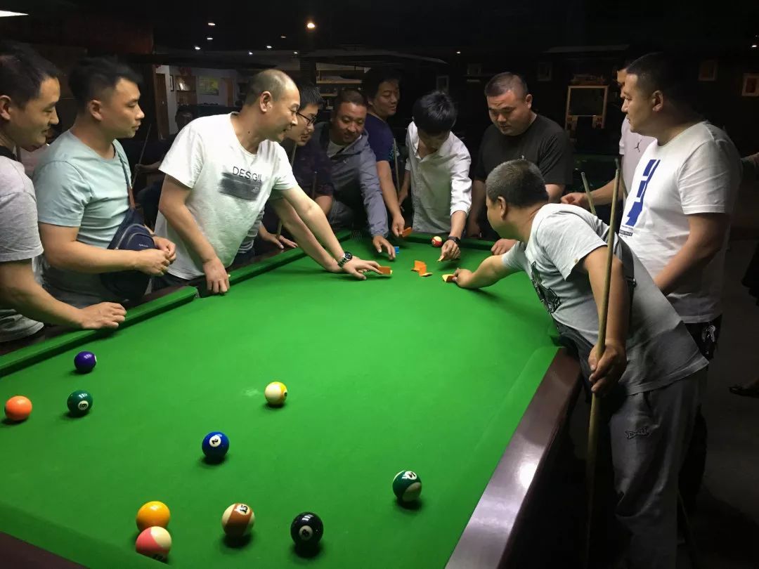 【工会活动】我的台球我出彩——一车队工会组织开展趣味台球比赛