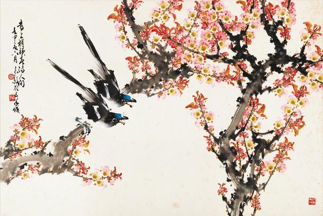 在今年的父亲节,周志毅先生之子,赵少昂先生外孙周悦,周恒两位画家为