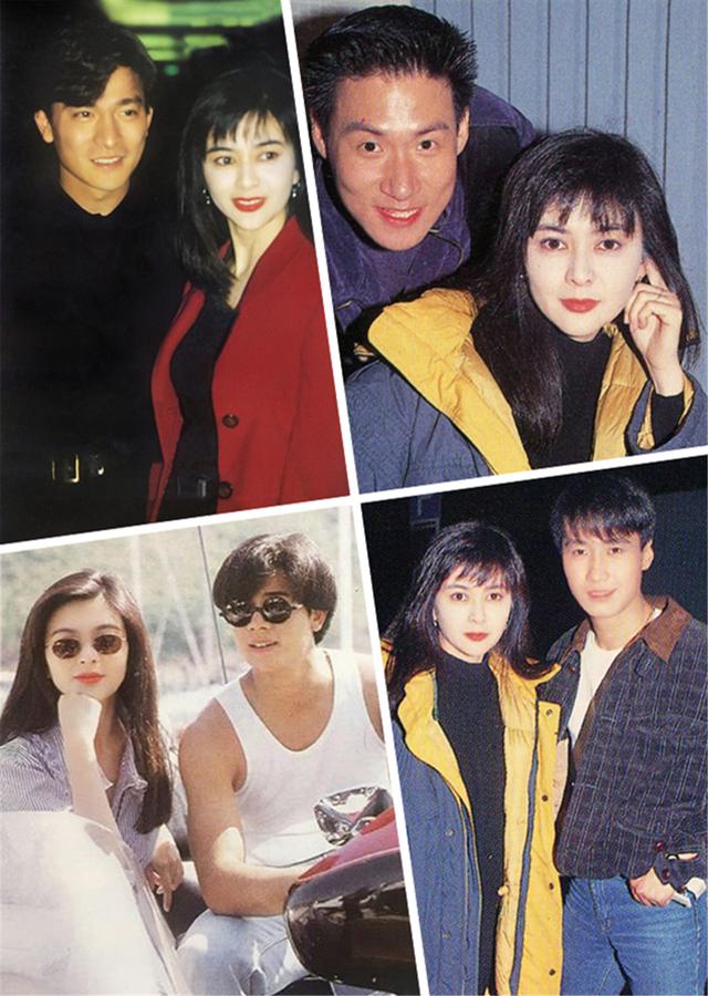 和谁最像两口子?关之琳和黎明的亲密合影照