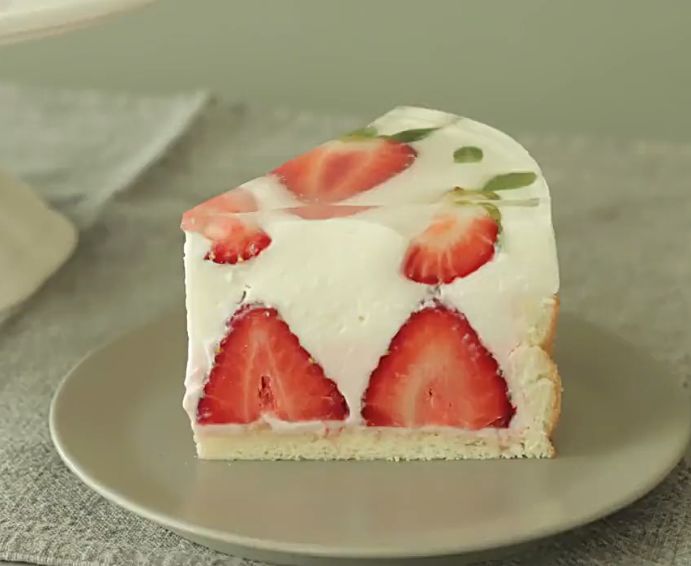 今年韩国夏日爆款蛋糕依然是这个小清新