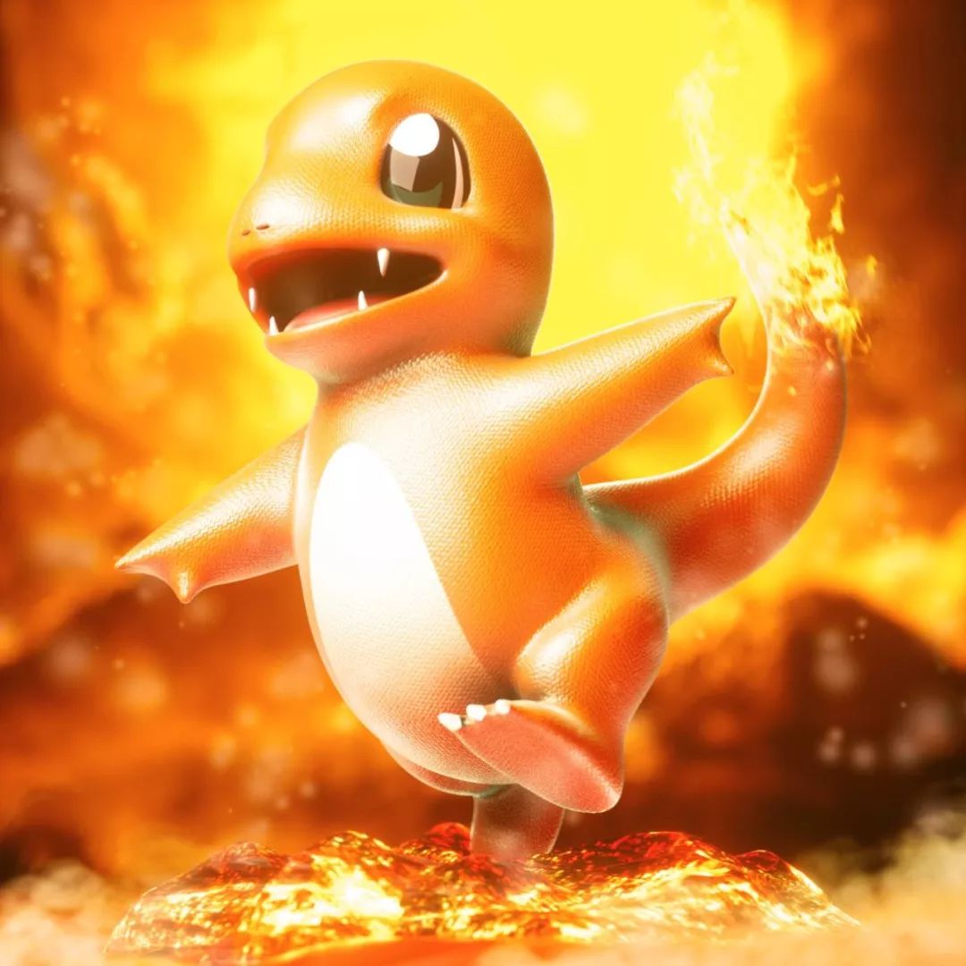 c4d制作的皮卡丘这才是真正的3d版宠物小精灵