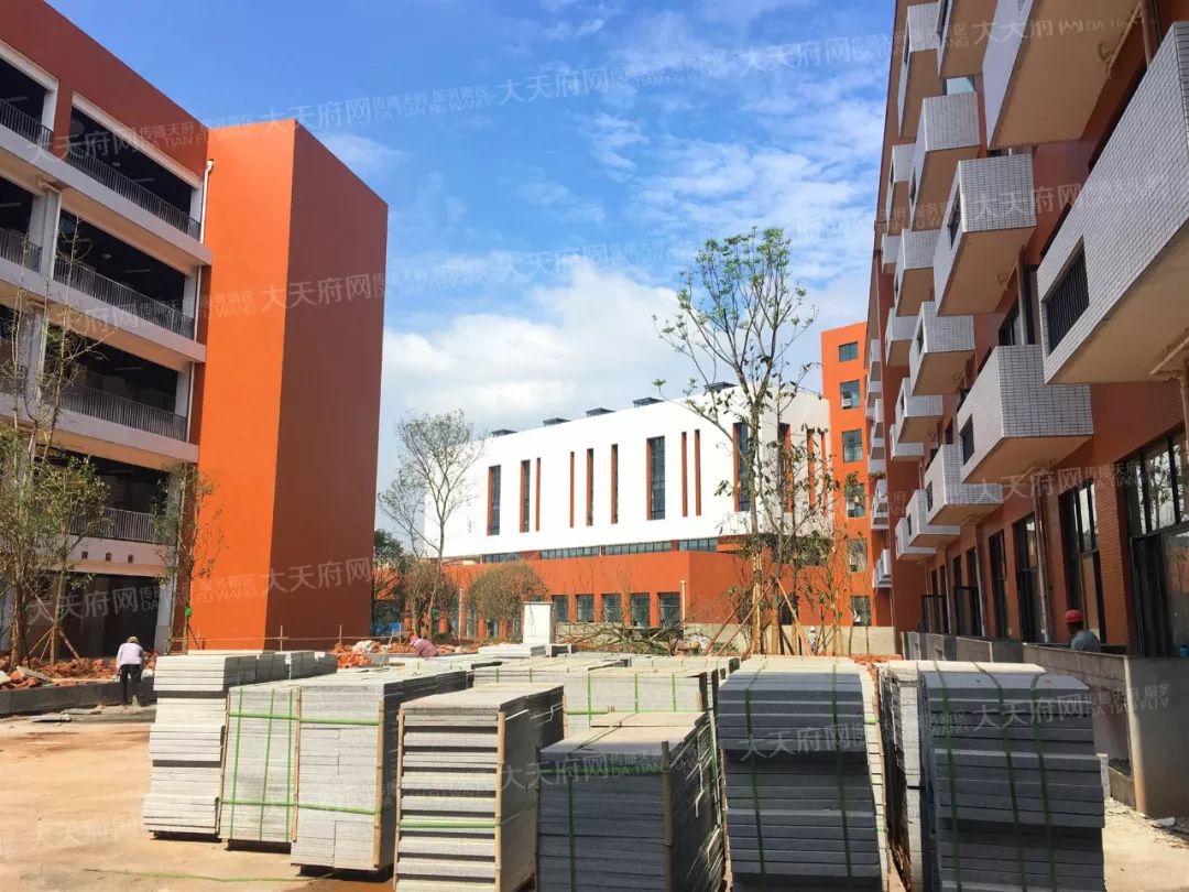天府新区这所小学有望下月建成,内部实景图曝光.