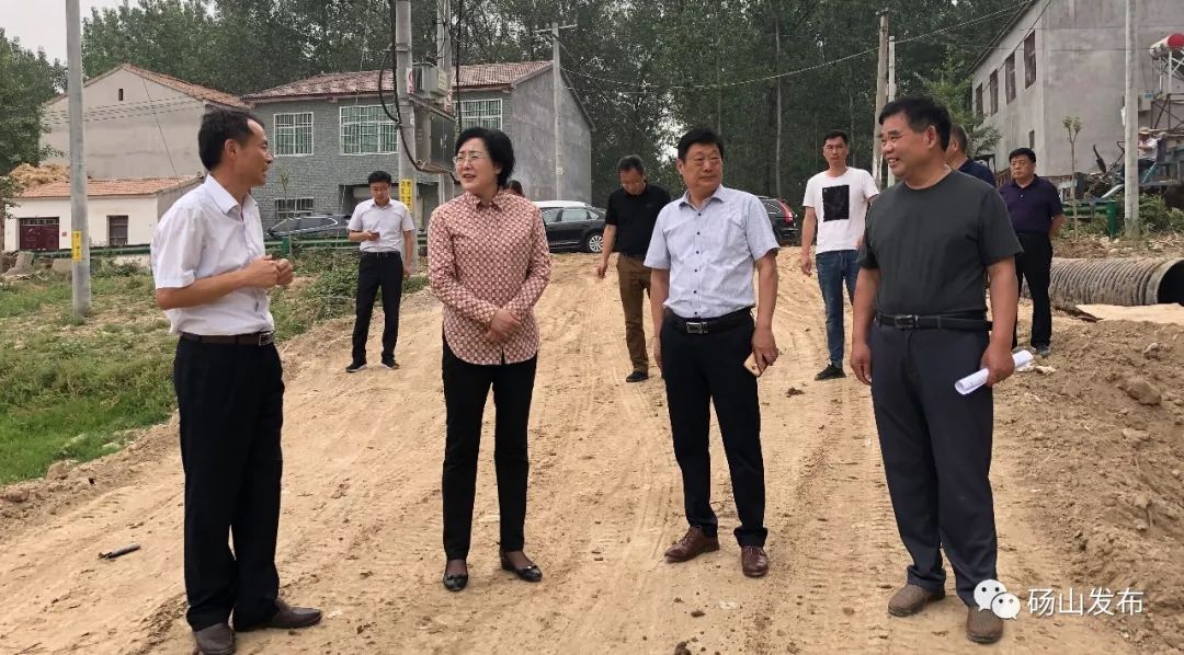 防汛抗旱文化旅游副市长马杰在砀山调研这两项工作