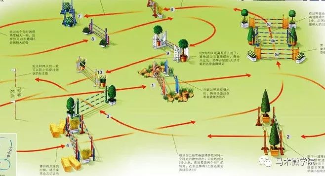 花钱买不到这些马术障碍路线图