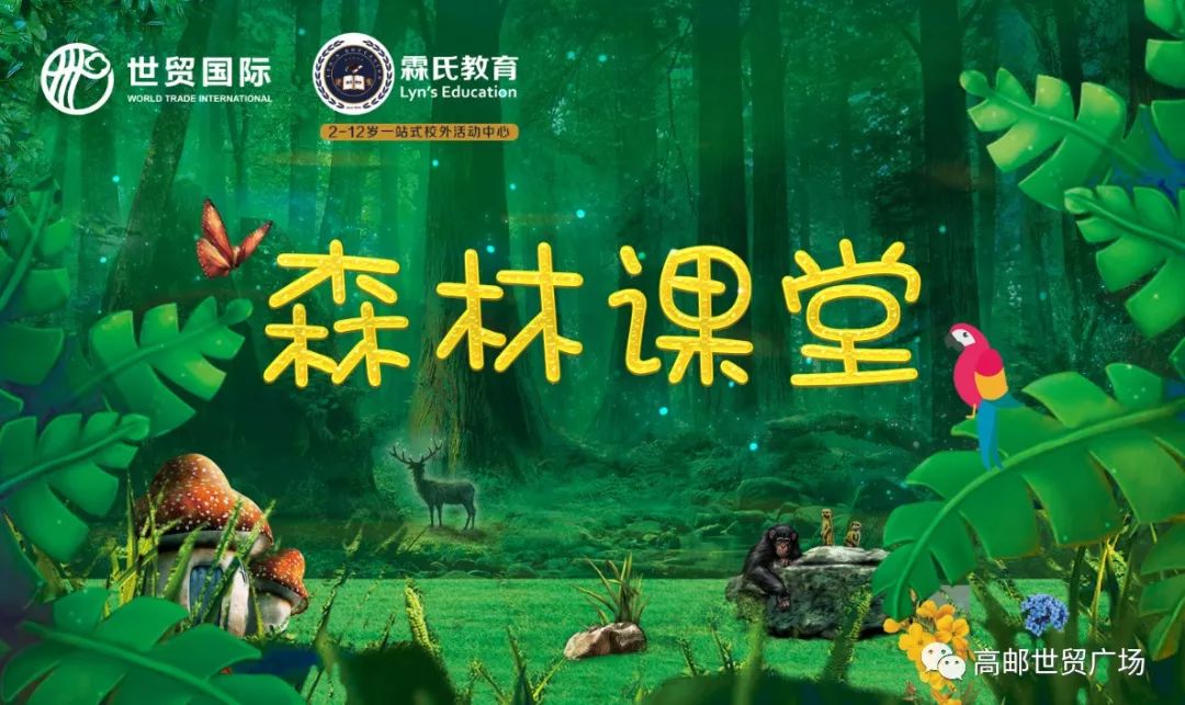 父亲节丨霖氏教育森林王国公益课堂明天开课啦