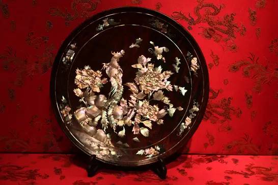 中国工艺丨螺钿[luó diàn]_漆器