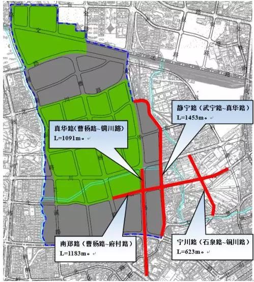 真如5轨交汇上海西站路网贯通上海西北财富有了聚集锚点