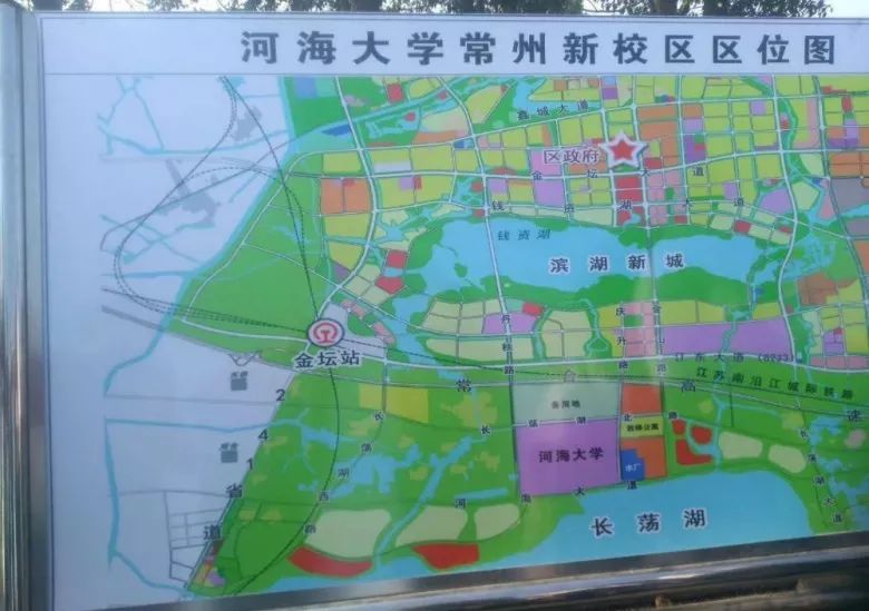 来了真的来金坛了河海大学常州新校区规划图出炉未来发展可期