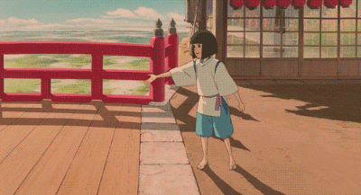 去电影院,看一场《千与千寻》在炎热的夏天,追着大朵大朵的白云,在