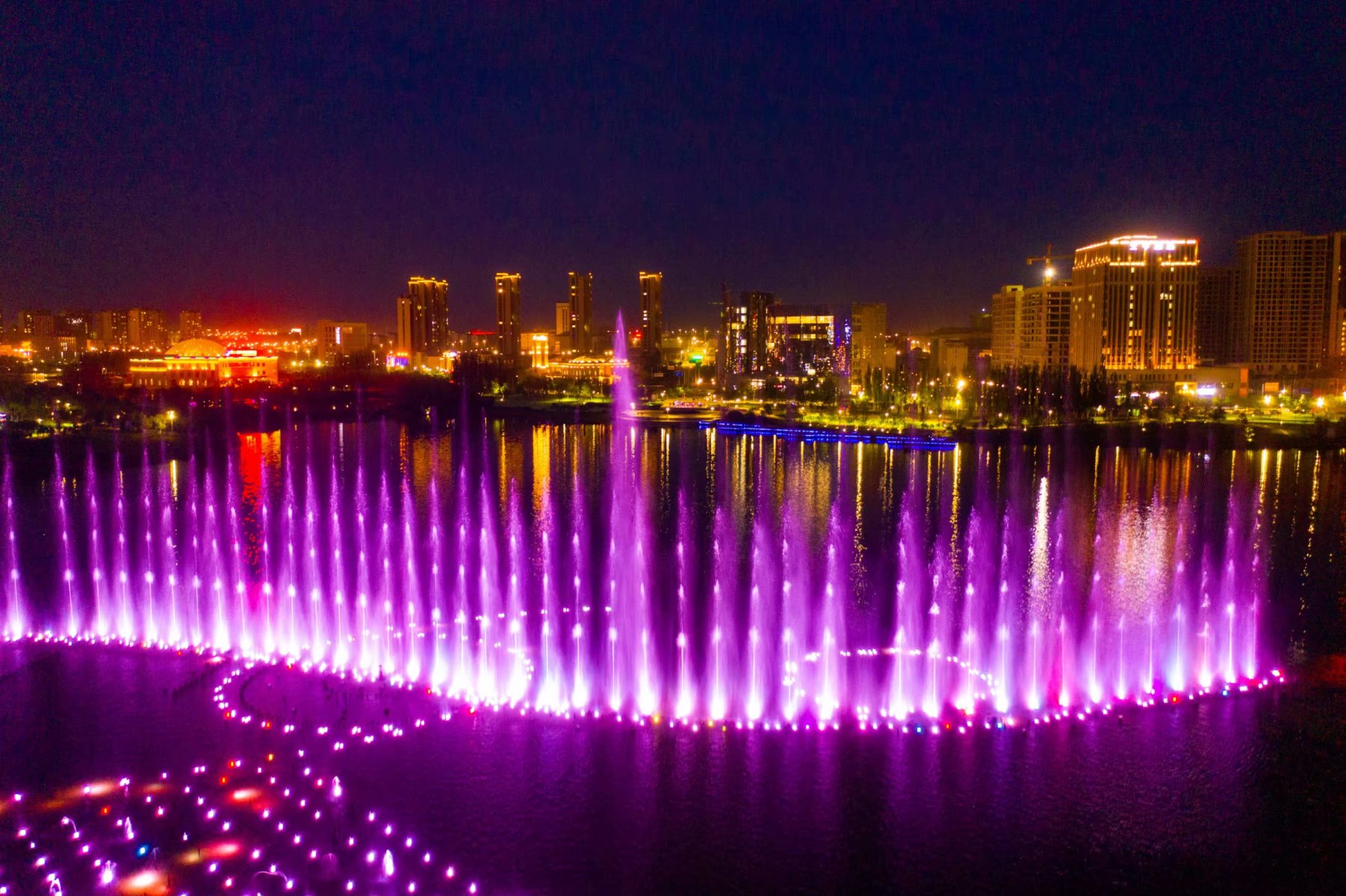 兰州新区忆,最忆是栖霞湖