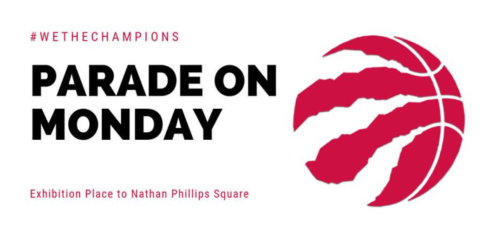 猛龙夺冠巡游3个半小时多伦多市长盼老板们给员工放假