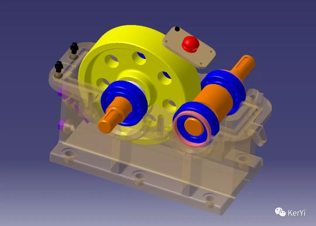 减速箱2catia设计源文件