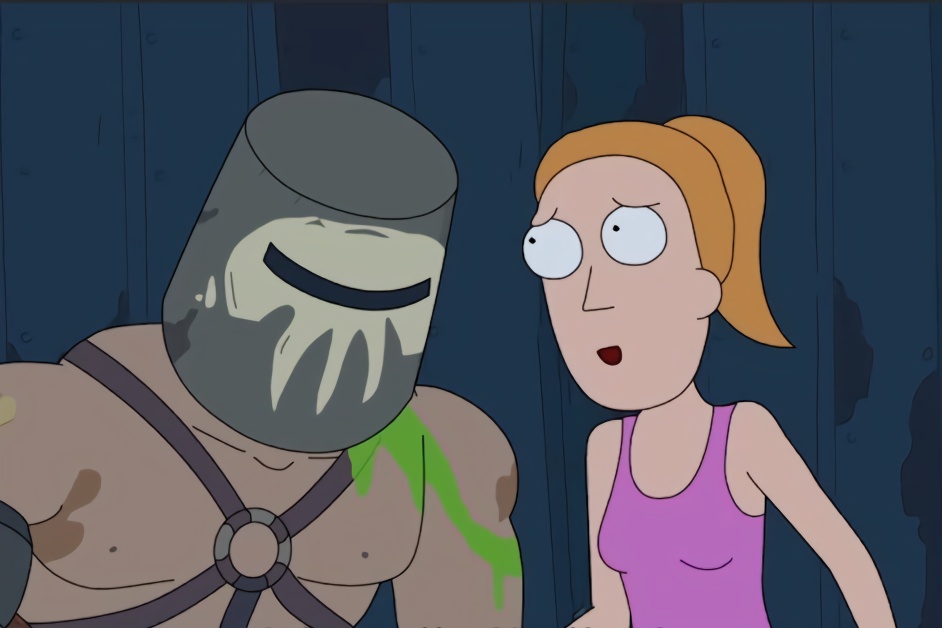 瑞克与莫蒂夏末和肌肉男一见钟情从此过上了远古时代的生活