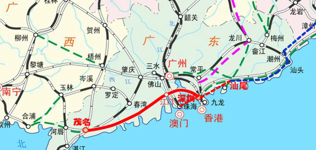 深圳将迎一条重量级高铁,投资600亿长120公里,预计年内开建!