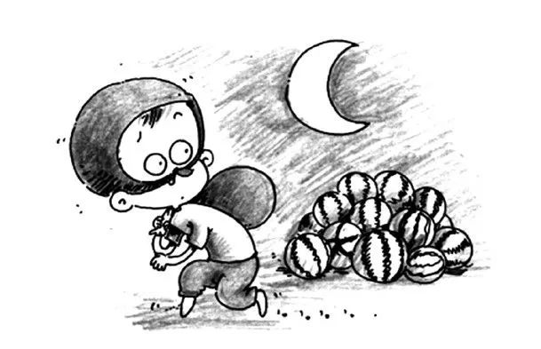 这不,就有一群年轻人喝了酒后,不回家睡觉,反而相约一起去偷西瓜!