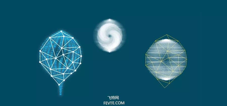 ai绘制科技感3d发光纤维球体效果