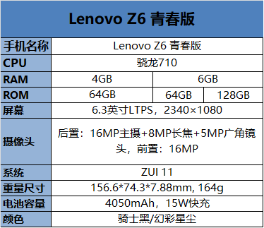 轻薄身材下的大能量,联想z6青春版使用体验