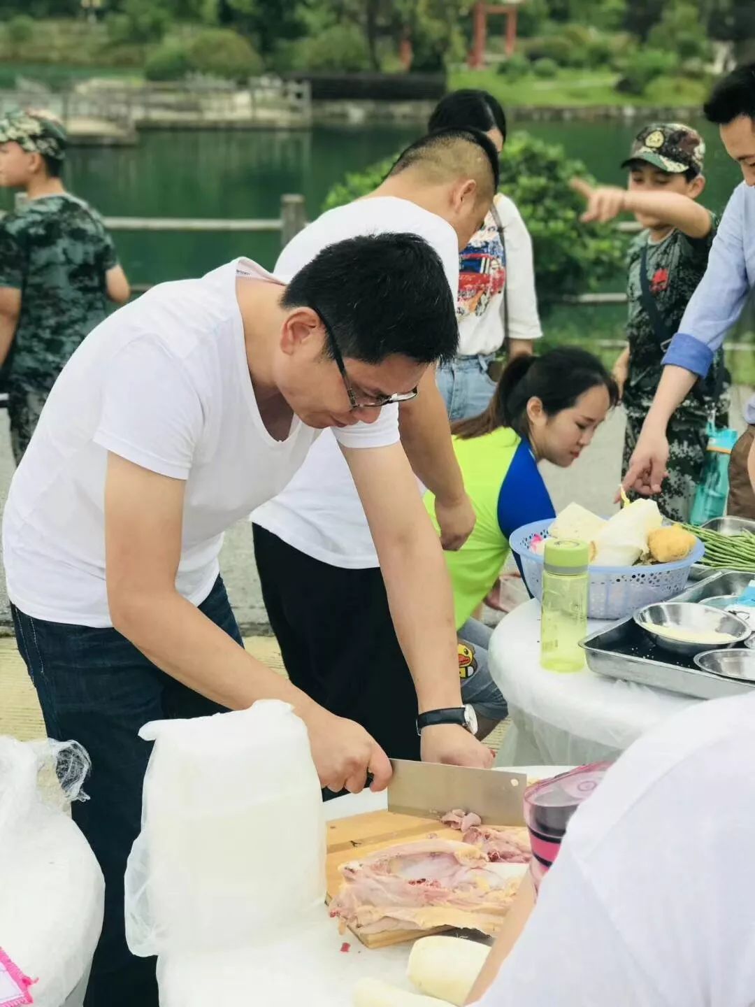 創客木屋營木屋搭建攀巖水上泅渡真人吃雞篝火晚會二三五七期已滿