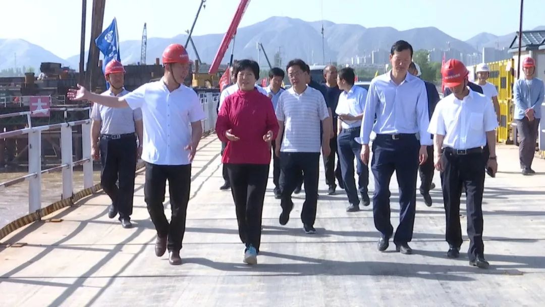 靖远县委书记郑钰调研靖远重点项目建设
