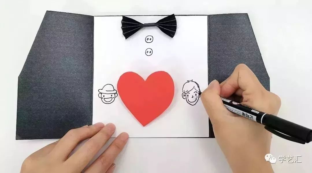 父亲节diy手工贺卡教程特别的爱给特别的你附视频