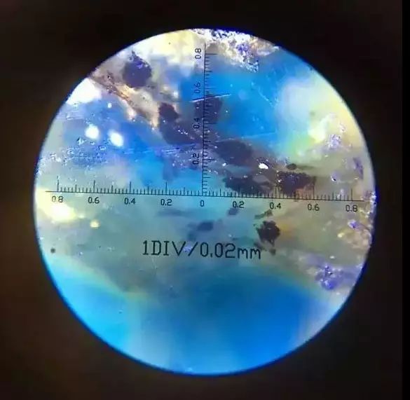 琥珀蜜蜡放大100倍之后._放大镜