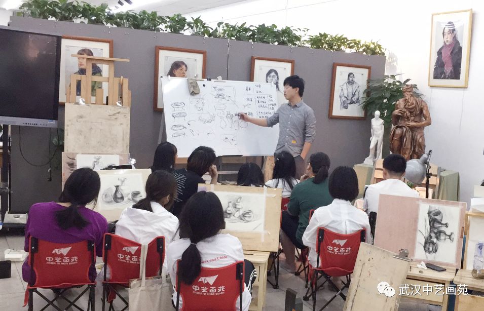 中艺资讯中艺画苑学员的一天