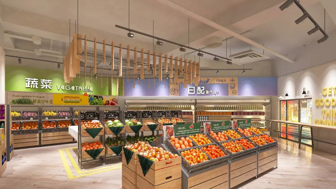 生鲜区这么设计鲜味十足