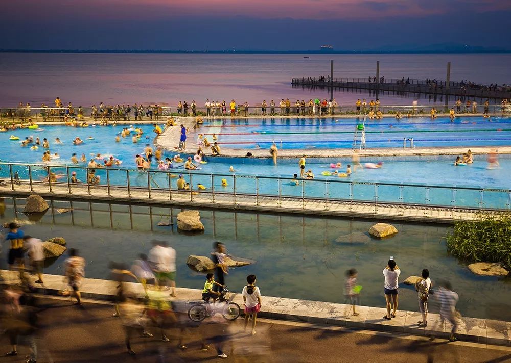 洪泽湖湿地公园 沙滩图片