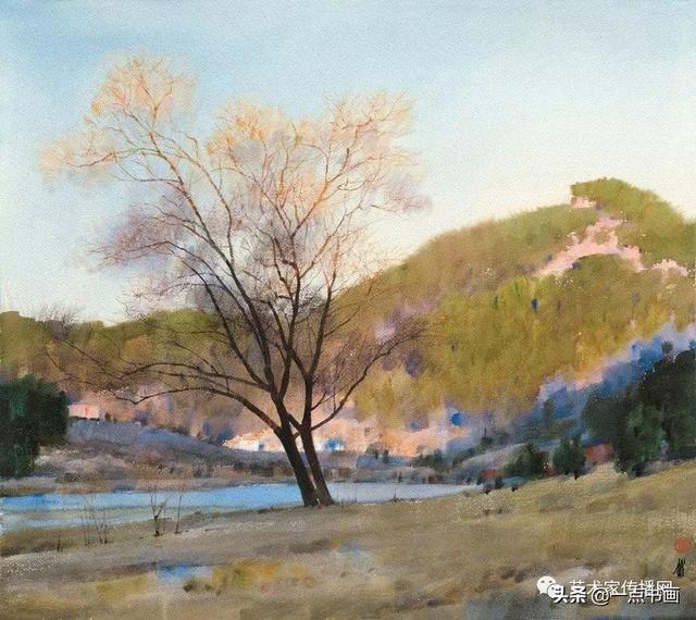 色彩豪放,笔触细腻——黄铁山水彩画专辑