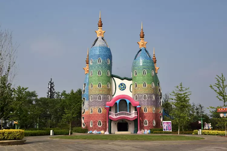 原创戏水冲浪过山车东北最大的游乐场沈阳热高乐园燃爆你的夏日激情