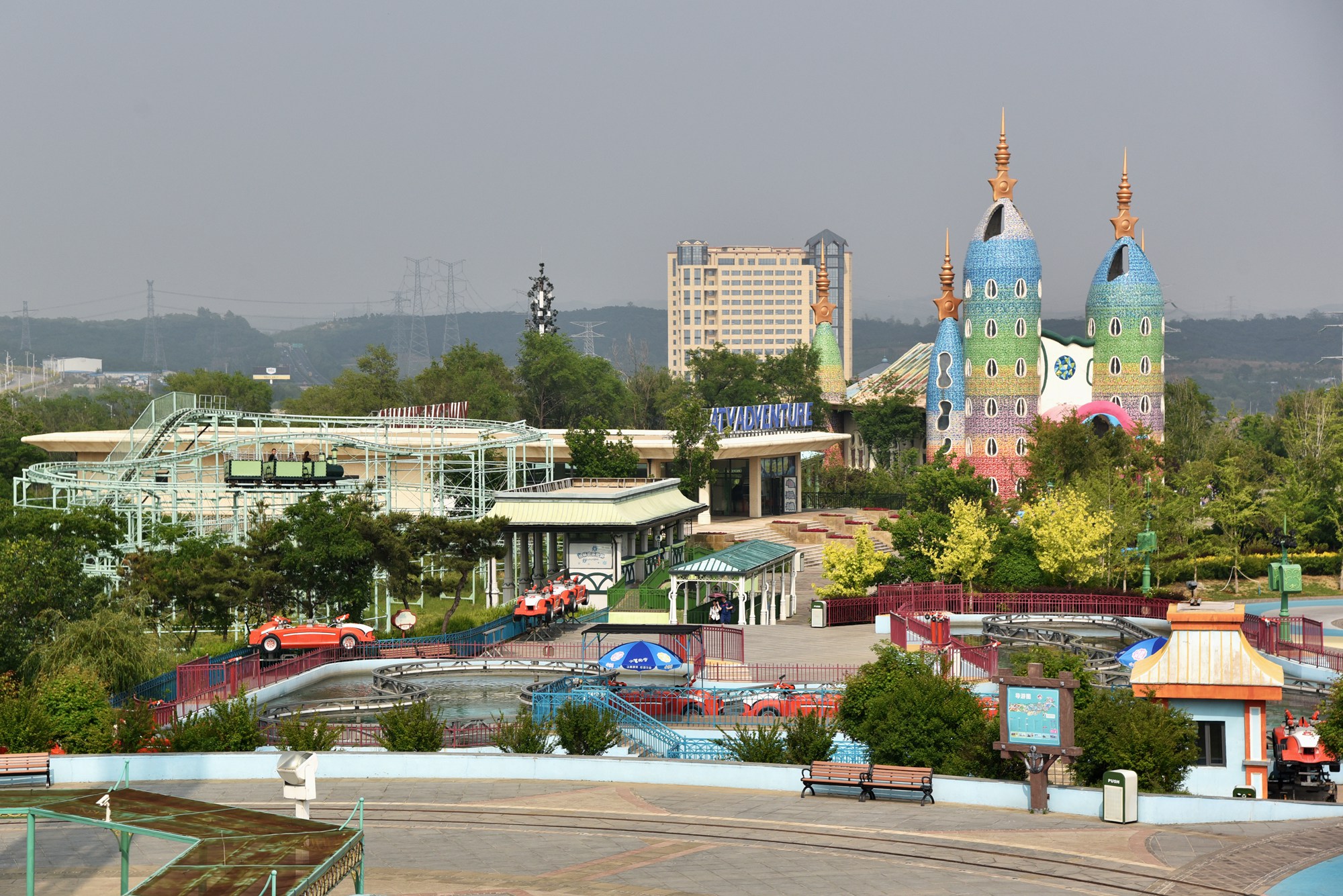 原创戏水冲浪过山车东北最大的游乐场沈阳热高乐园燃爆你的夏日激情