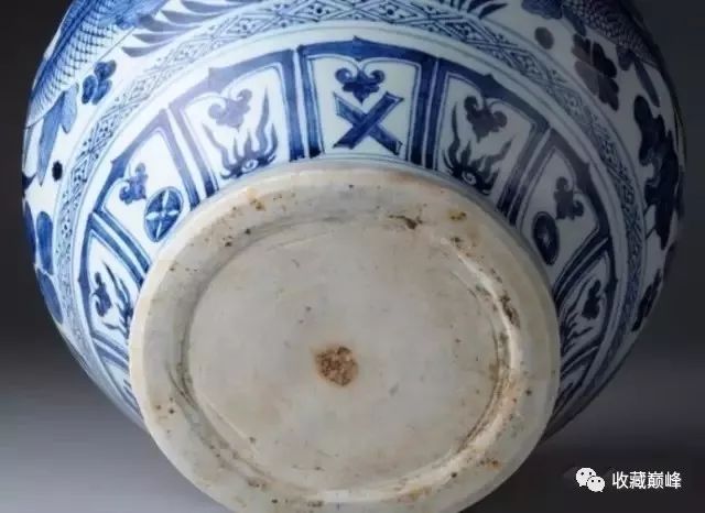 鉴别——元青花瓷器底足的窍门_特征
