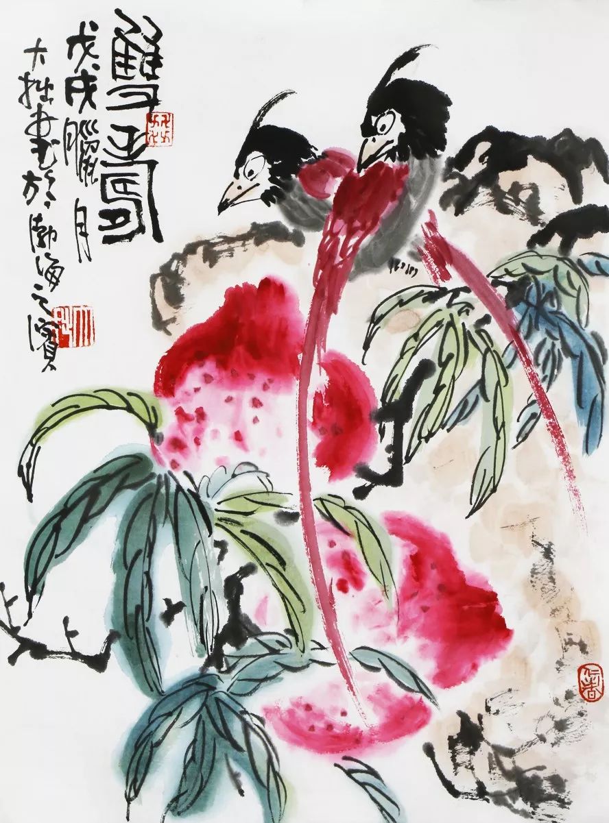 春天里---张大拙花鸟画精品微信特卖(二十四)