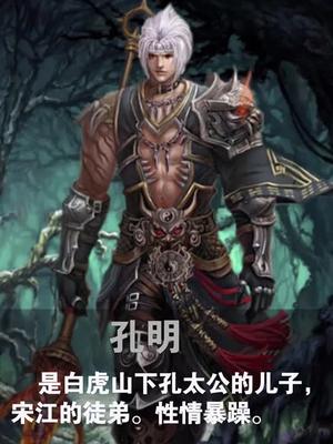 水浒英雄谱之地猖星毛头星孔明