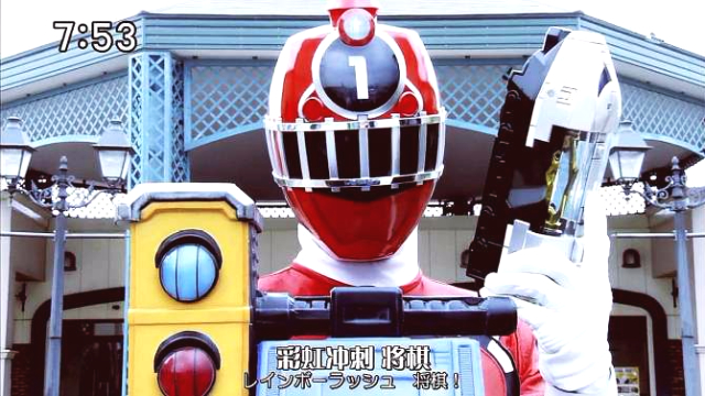 列车战队失去队友的支援特急1号被暗影怪人狂虐