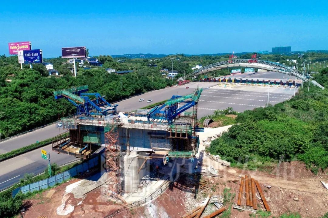 最新航拍丨川南城际铁路泸州段已经修成这样了