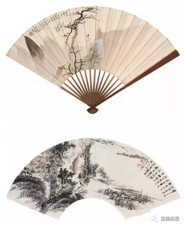 张大千最全扇面150幅,美极了