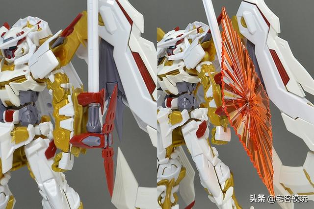 模玩测评:11区转帖系列 rg金异端高达 天哈娜