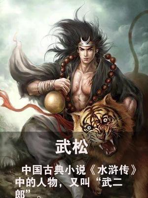 水浒英雄谱之天伤星行者武松抖音小助手