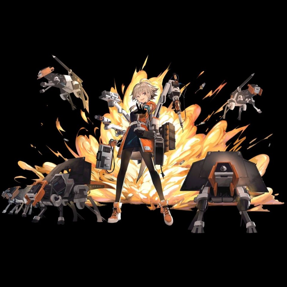 明日方舟:3名干员通关4-10,核心却是冷门角色,你有使用它吗?_梅尔