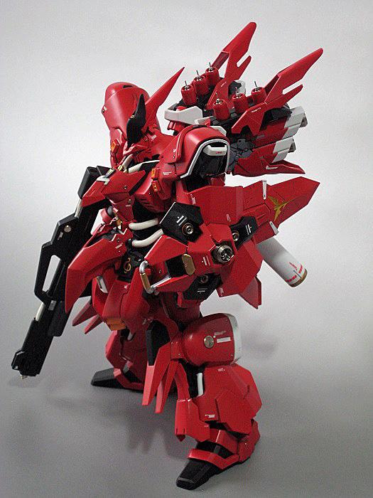 搭配新安洲背包的沙扎比模型改