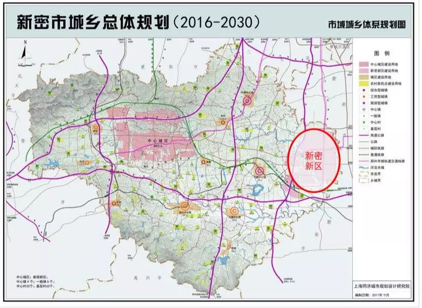 新密市城乡总体规划图图源:百度百科新密现在有两个千亿级的市场