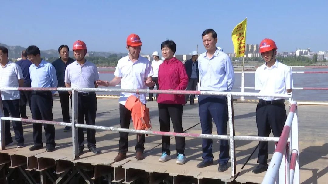 靖远县委书记郑钰调研靖远重点项目建设