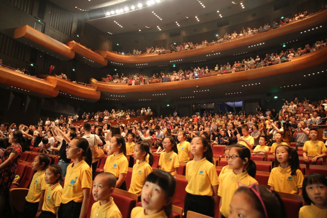 童唱一首歌剧场艺术进校园合唱活动今日保利唱响
