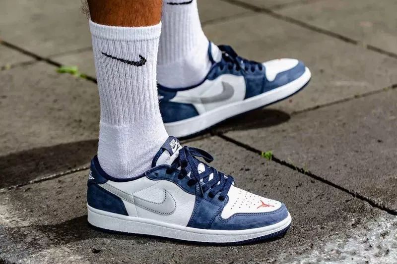 nike sb x air jordan 1 low 上脚很街头!