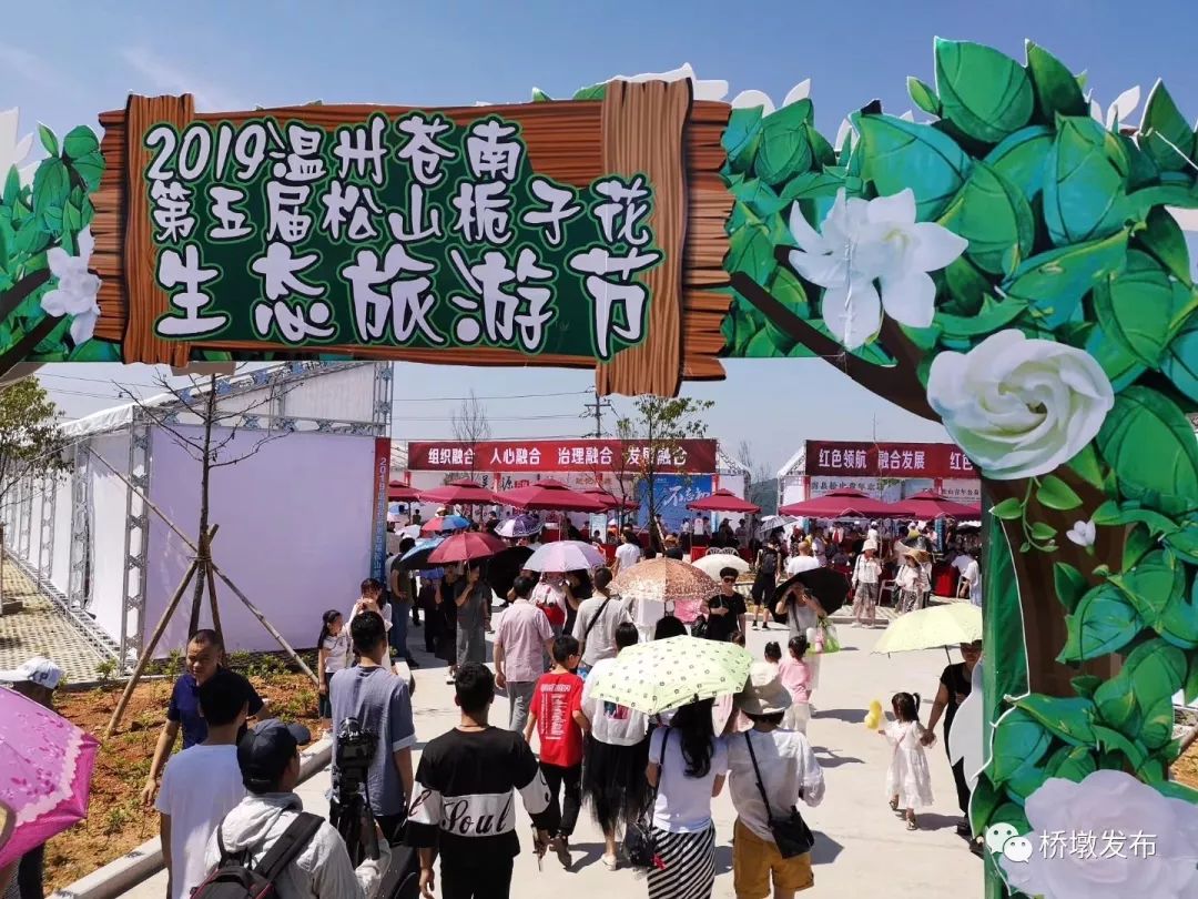 结硕果 2019温州61苍南第五届松山栀子花生态旅游节浓情启幕_活动