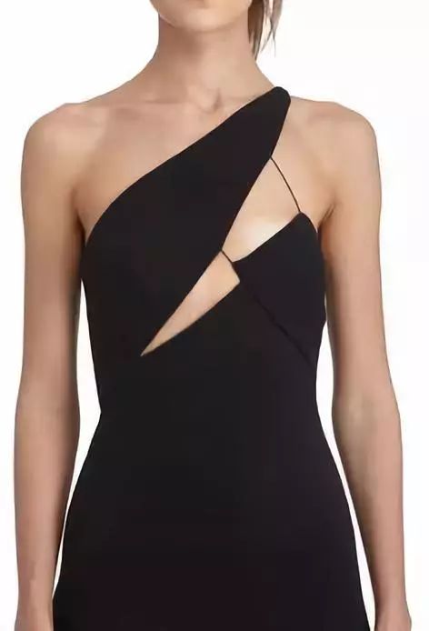 服装设计中的切割手法镂空拼接撞色分割线