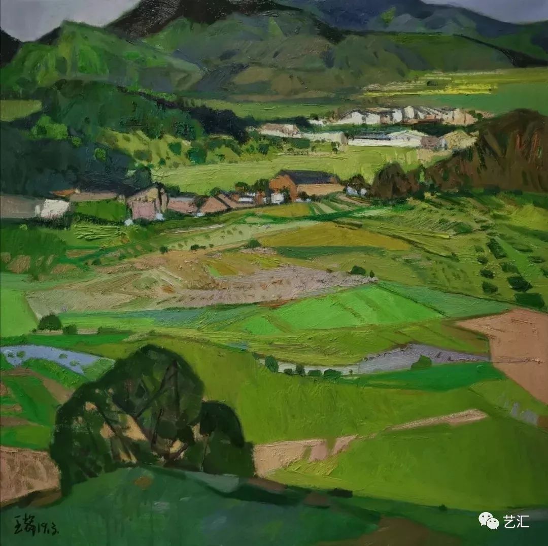 王辉2019近期油画风景写生新作