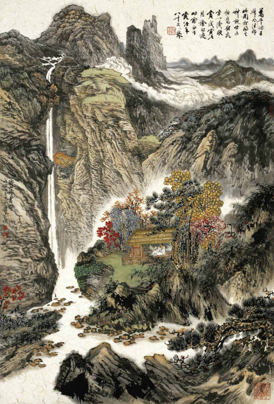 萧平画家借古开今素雅见丰富