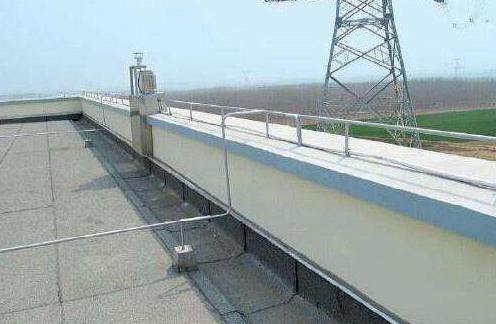 现在来说一下接闪器的安装,我们知道,接闪器包括了避雷针,避雷网,避雷